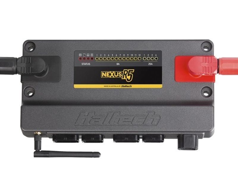 Haltech R5 VCU (ECU / PDM) + Ledningsnett (Basic / Universal 2.5M)